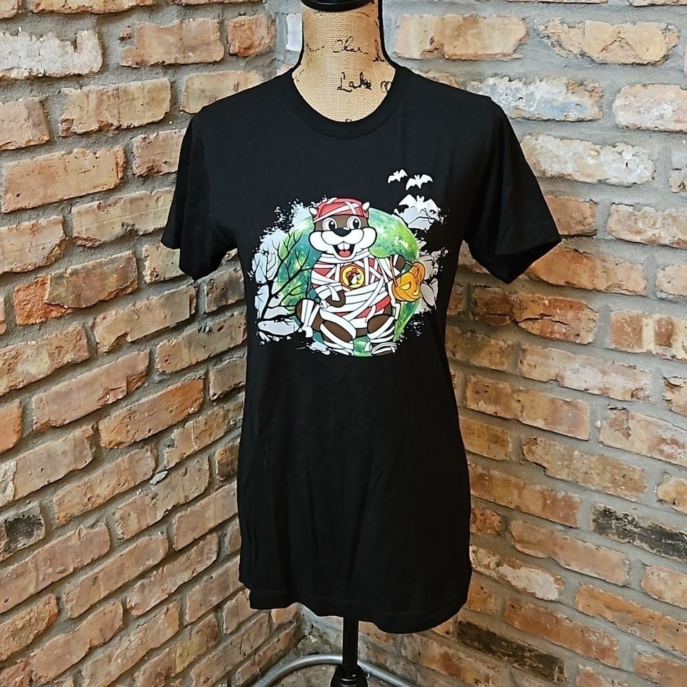Buc-ee’s Halloween Black Short Sleeve Graphic Tee – Size Small